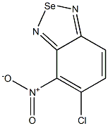 4-Nitro-5-chloro-2,1,3-benzoselenadiazole Structure