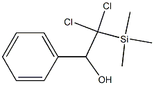 2,2-Dichloro-1-phenyl-2-trimethylsilylethanol Structure