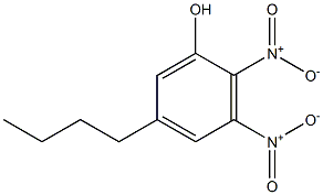 5-Butyl-2,3-dinitrophenol 구조식 이미지