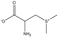 3-(Dimethylsulfonio)-2-aminopropionic acid 구조식 이미지