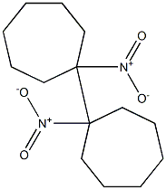 1,1'-Dinitro-1,1'-bi(cycloheptane) Structure