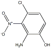 Chloro-nitro-2-aminophenol Structure