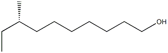 [S,(+)]-8-Methyl-1-decanol Structure