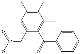 4,5,6-Trimethyl-2-(nitromethyl)benzophenone Structure