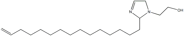 2-(14-Pentadecenyl)-3-imidazoline-1-ethanol 구조식 이미지