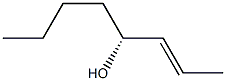 [R,(-)]-2-Octene-4-ol 구조식 이미지