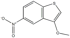 3-Methoxy-5-nitrothionaphthene Structure