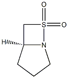 [5S,(-)]-1-Aza-7-thiabicyclo[3.2.0]heptane7,7-dioxide Structure