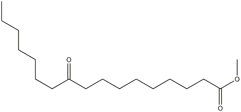 10-Oxoheptadecanoic acid methyl ester 구조식 이미지