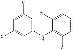 2,6-Dichlorophenyl 3,5-dichlorophenylamine 구조식 이미지