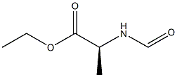 N-Formyl-L-alanine ethyl ester 구조식 이미지