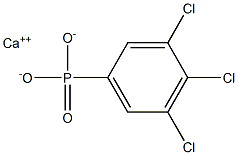 3,4,5-Trichlorophenylphosphonic acid calcium salt 구조식 이미지