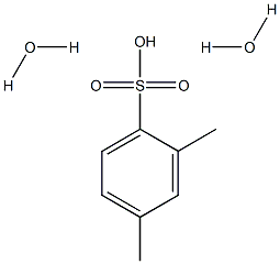 1,3-Dimethylbenzene-4-sulfonic acid dihydrate Structure