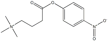 3-(4-Nitrophenoxycarbonyl)-N,N,N-trimethylpropan-1-aminium Structure