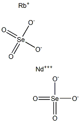 Rubidium neodymium selenate Structure