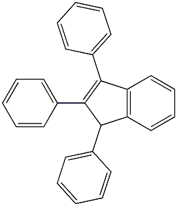 1,2,3-Triphenyl-1H-indene Structure