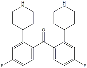 4-Piperidinyl(4-fluorophenyl) ketone Structure