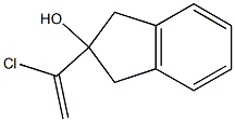 2-(1-Chloroethenyl)indan-2-ol 구조식 이미지