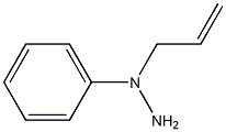 1-Allyl-1-phenylhydrazine Structure