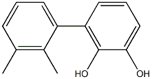 3-(2,3-Dimethylphenyl)benzene-1,2-diol Structure