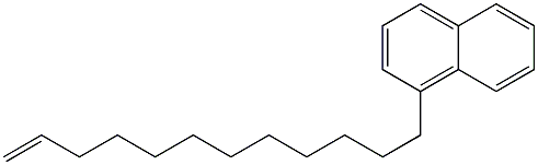 1-(11-Dodecenyl)naphthalene Structure