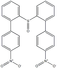 4-Nitrophenylphenyl sulfoxide 구조식 이미지