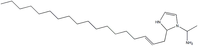 1-(1-Aminoethyl)-2-(2-octadecenyl)-4-imidazoline Structure