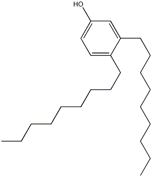 3,4-Dinonylphenol Structure