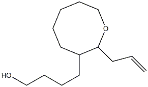 2-Allyl-3-(4-hydroxybutyl)oxocane 구조식 이미지