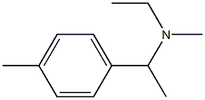 1-(4-Methylphenyl)-N-ethyl-N-methyl-ethanamine Structure