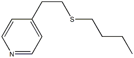 4-(2-Butylthioethyl)pyridine 구조식 이미지