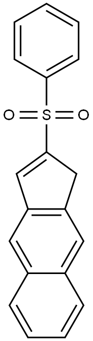 2-(Phenylsulfonyl)-1H-benz[f]indene 구조식 이미지
