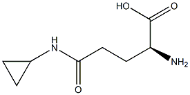 N5-(Cyclopropyl)-L-glutamine 구조식 이미지