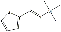 N-(Trimethylsilyl)thiophene-2-methanimine Structure