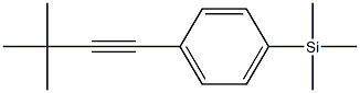 1-(3,3-Dimethyl-1-butynyl)-4-trimethylsilylbenzene Structure