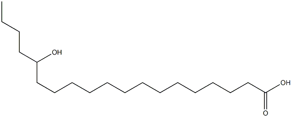 15-Hydroxynonadecanoic acid Structure