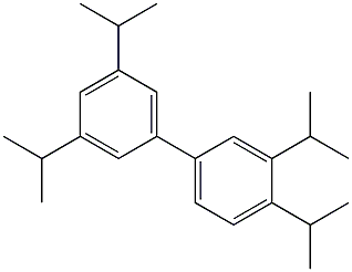 3,4,3',5'-Tetraisopropyl-1,1'-biphenyl 구조식 이미지