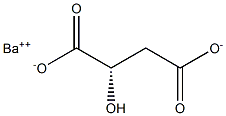 [S,(-)]-2-Hydroxysuccinic acid barium salt 구조식 이미지