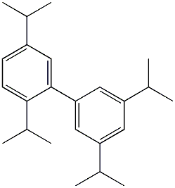 2,5,3',5'-Tetraisopropyl-1,1'-biphenyl Structure