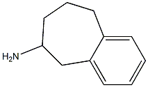 6,7,8,9-Tetrahydro-5H-benzocycloheptene-6-amine 구조식 이미지