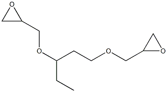 2,2'-[1,3-Pentanediylbis(oxymethylene)]bis(oxirane) 구조식 이미지