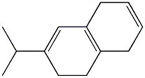 1,4,5,6-Tetrahydro-7-isopropylnaphthalene 구조식 이미지