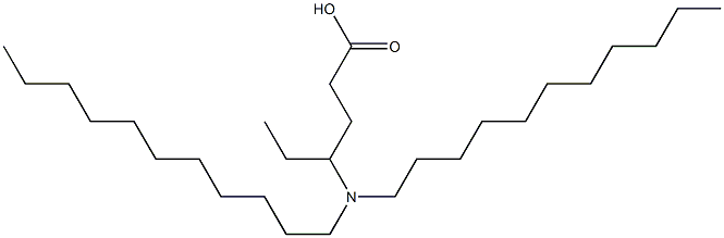4-(Diundecylamino)hexanoic acid Structure