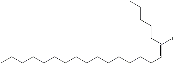 (E)-6-Iodo-6-docosene Structure