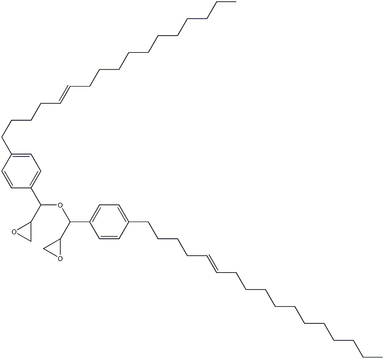 4-(5-Heptadecenyl)phenylglycidyl ether Structure