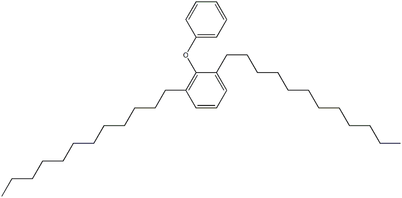 2,6-Didodecyl[oxybisbenzene] Structure