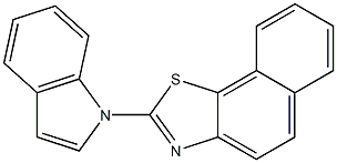 2-(1H-Indol-1-yl)naphtho[2,1-d]thiazole Structure