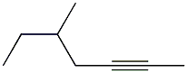 5-Methyl-2-heptyne Structure