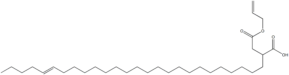 2-(21-Hexacosenyl)succinic acid 1-hydrogen 4-allyl ester 구조식 이미지