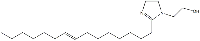 2-(8-Pentadecenyl)-2-imidazoline-1-ethanol 구조식 이미지